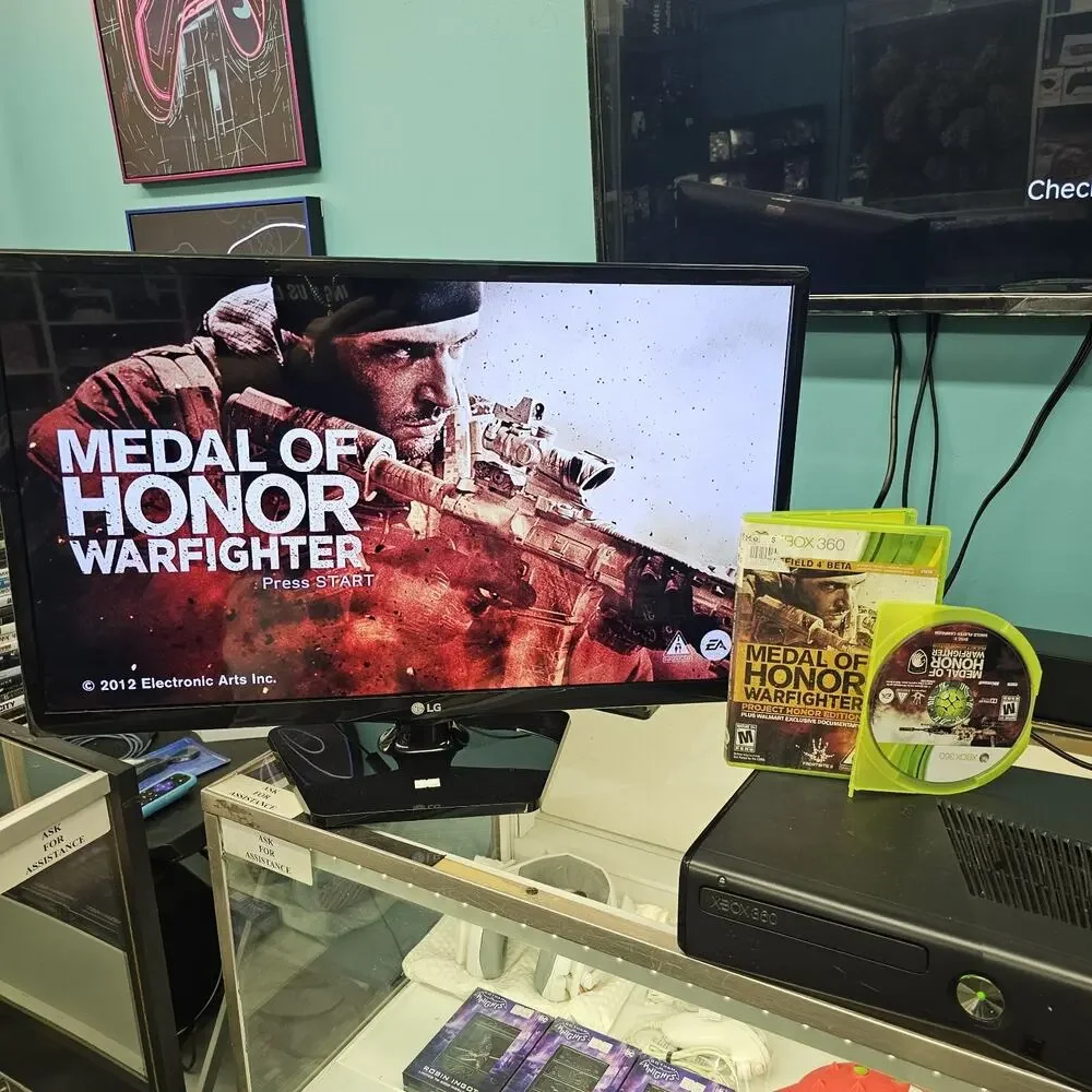 Medal of Honor: Warfighter - Project Honor Edition (Xbox 360) CLEANED & TESTED